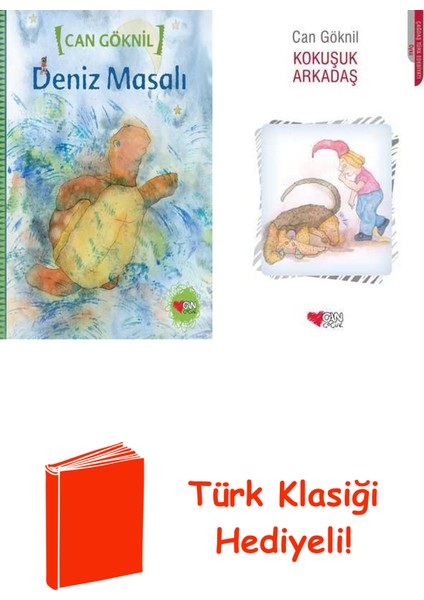Can Göknil 2 Kitap Seti + Türk Klasiği Hediye