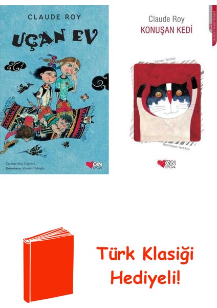 Claude Roy 2 Kitap Seti + Türk Klasiği Hediye