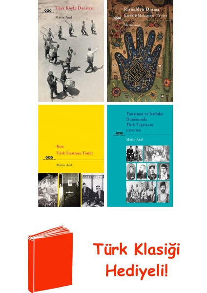 Metin And 4 Kitap Seti + Türk Klasiği Hediye