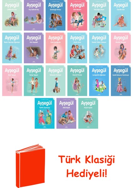 Gilbert Delahaye 21 Kitap Seti + Türk Klasiği Hediye