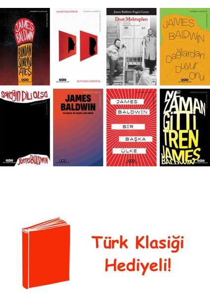 James Baldwin 8 Kitap Seti + Türk Klasiği Hediye