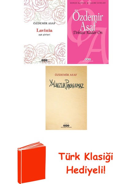 Özdemir Asaf 3 Kitap Seti + Türk Klasiği Hediye