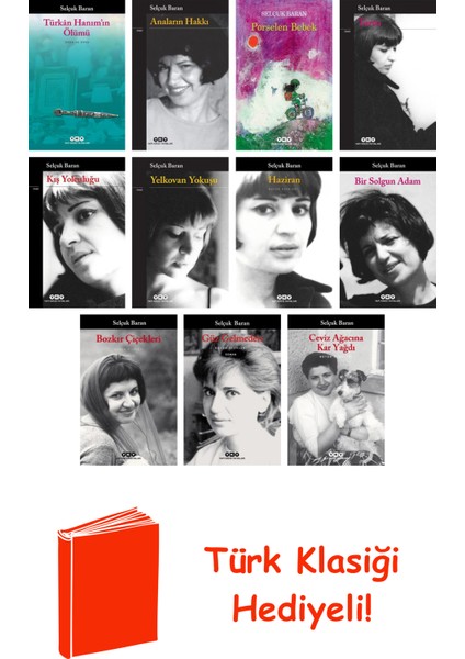 Selçuk Baran 11 Kitap Seti + Türk Klasiği Hediye