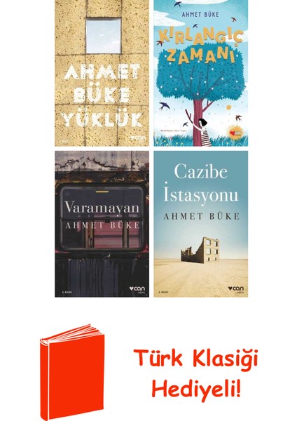 Ahmet Büke 4 Kitap Seti + Türk Klasiği Hediye