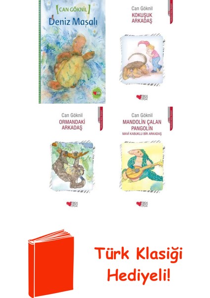 Can Göknil 4 Kitap Seti + Türk Klasiği Hediye