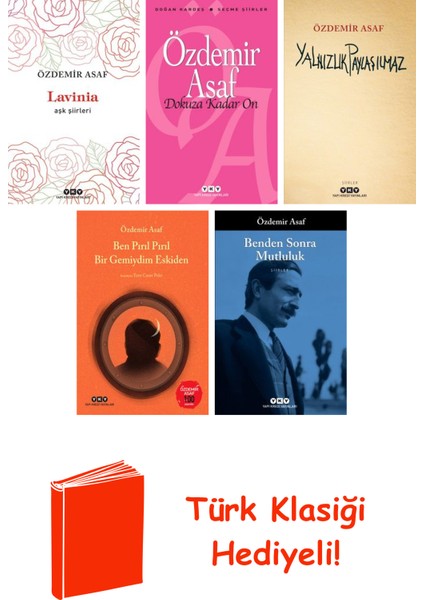Özdemir Asaf 5 Kitap Seti + Türk Klasiği Hediye