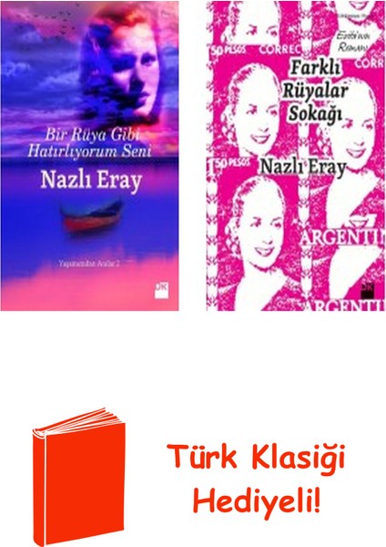 Nazli Eray 2 Kitap Seti + Türk Klasiği Hediye