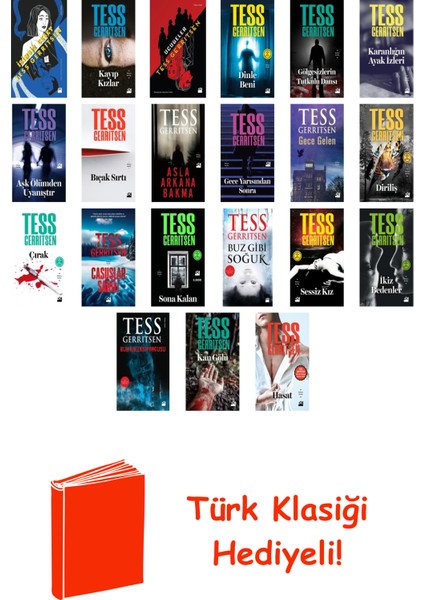Tess Gerritsen 21 Kitap Seti + Türk Klasiği Hediye