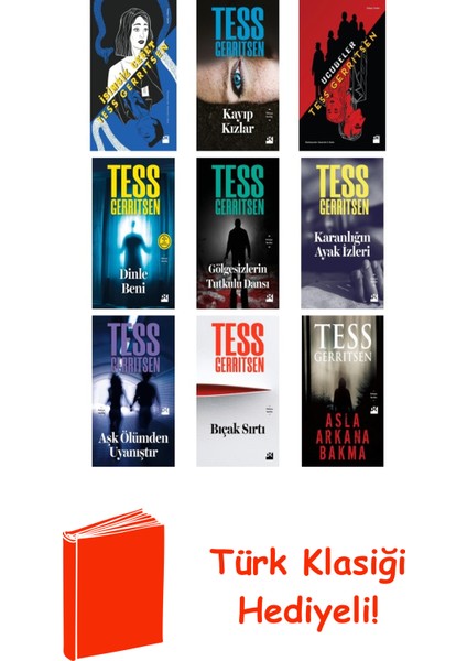 Tess Gerritsen 9 Kitap Seti + Türk Klasiği Hediye