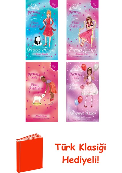 Vivian French 4 Kitap Seti + Türk Klasiği Hediye