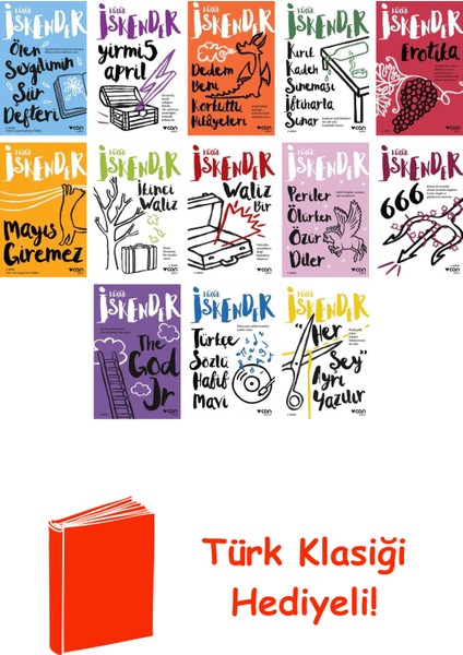 Küçük Iskender 13 Kitap Seti + Türk Klasiği Hediye