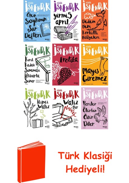 Küçük Iskender 9 Kitap Seti + Türk Klasiği Hediye