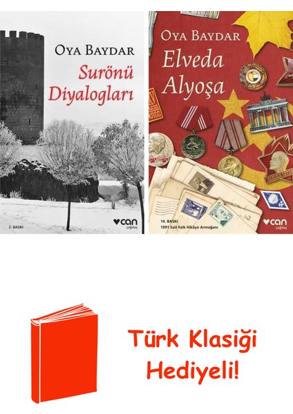 Oya Baydar 2 Kitap Seti + Türk Klasiği Hediye