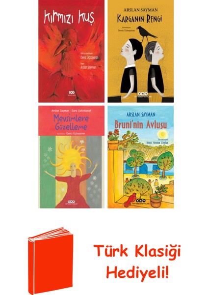 Arslan Sayman 4 Kitap Seti + Türk Klasiği Hediye