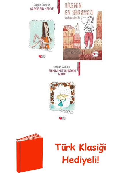 Doğan Gündüz 3 Kitap Seti + Türk Klasiği Hediye