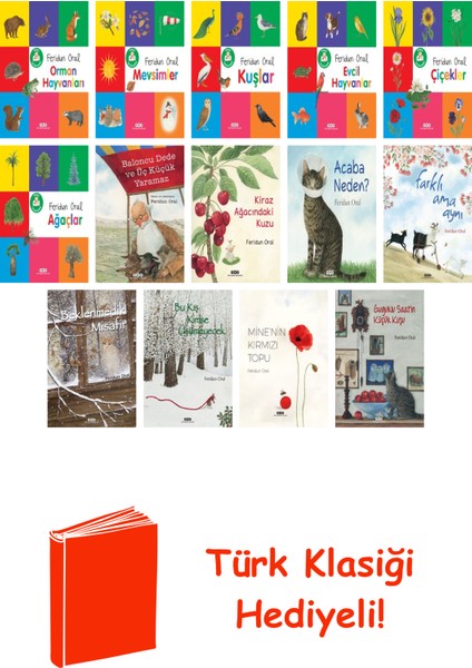 Feridun Oral 14 Kitap Seti + Türk Klasiği Hediye