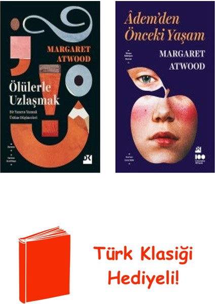 Margaret Atwood 2 Kitap Seti + Türk Klasiği Hediye