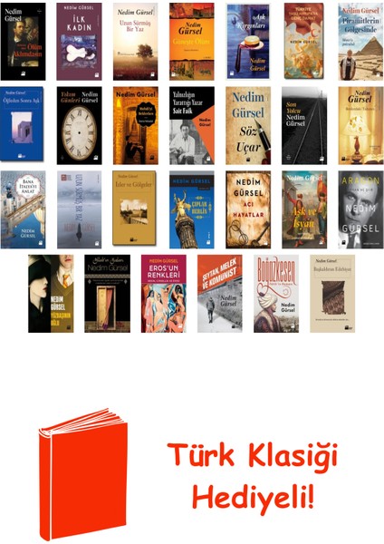 Nedim Gürsel 28 Kitap Seti + Türk Klasiği Hediye