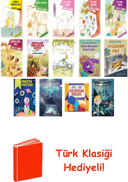 Göktuğ Canbaba 14 Kitap Seti + Türk Klasiği Hediye