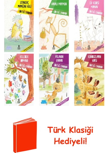 Göktuğ Canbaba 6 Kitap Seti + Türk Klasiği Hediye
