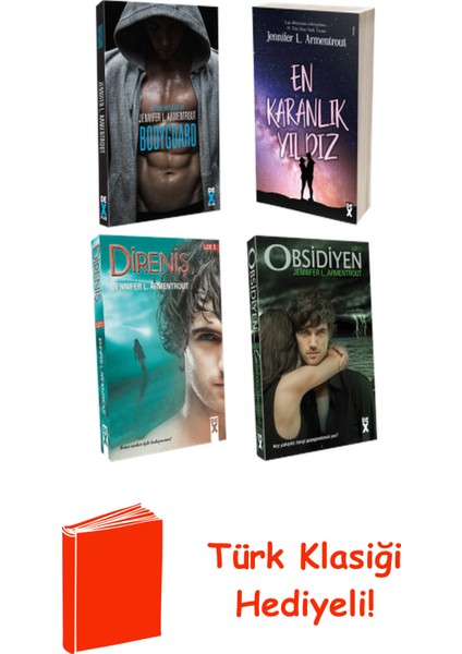 Jennifer L. Armentrout 4 Kitap Seti + Türk Klasiği Hediye