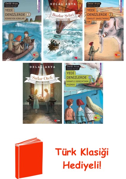 Delal Arya 5 Kitap Seti + Türk Klasiği Hediye