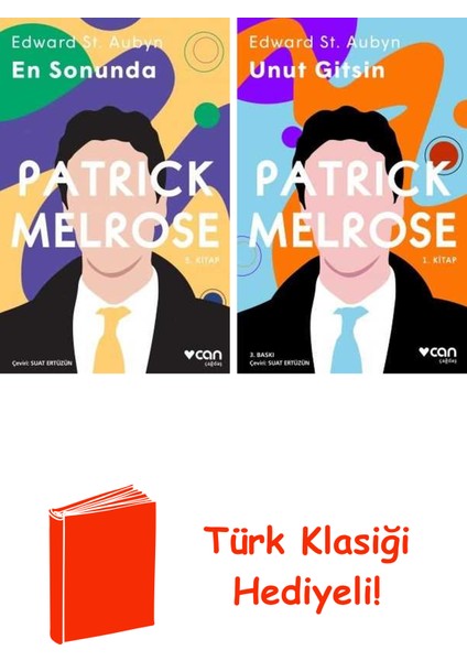 Edward St. Aubyn 2 Kitap Seti + Türk Klasiği Hediye