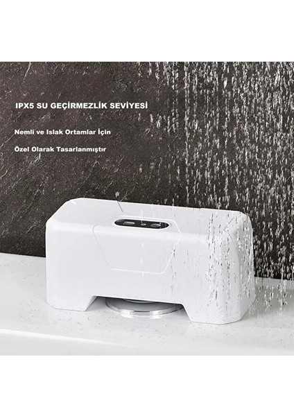 Otomatik Wc Tuvalet Sifonu Kızılötesi Sensörlü Temassız Akıllı Sensör Şarjlı Dahili Pil