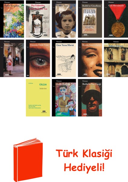 Füruzan 13 Kitap Seti + Türk Klasiği Hediye