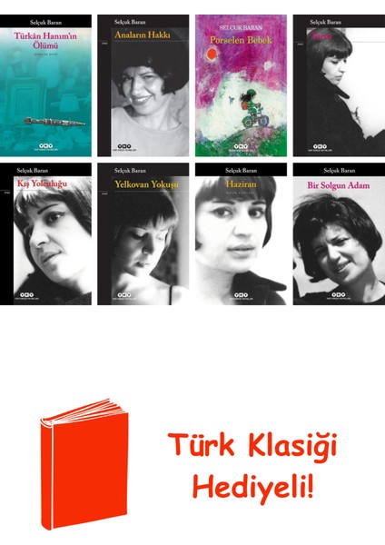 Selçuk Baran 8 Kitap Seti + Türk Klasiği Hediye