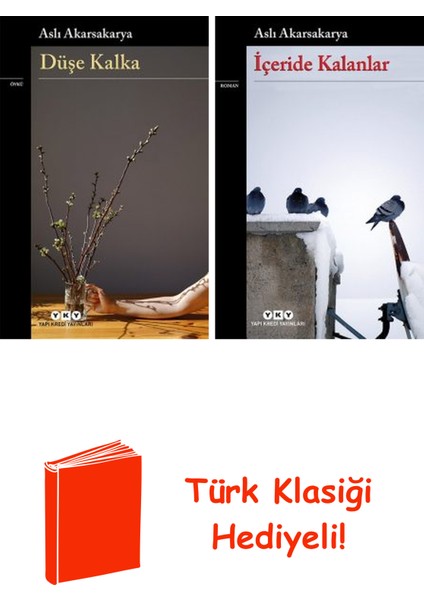 Aslı Akarsakarya 2 Kitap Seti + Türk Klasiği Hediye