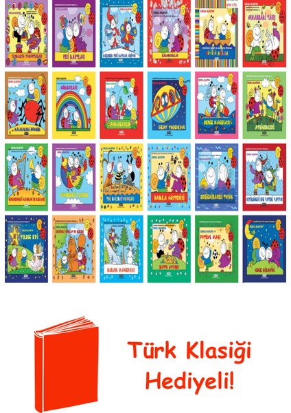 Erika Bartos 24 Kitap Seti + Türk Klasiği Hediye