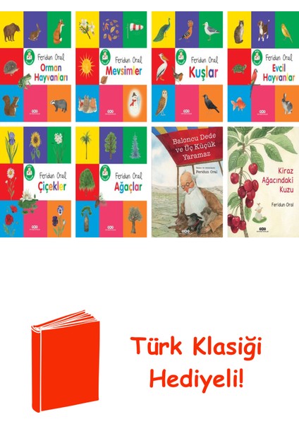 Feridun Oral 8 Kitap Seti + Türk Klasiği Hediye