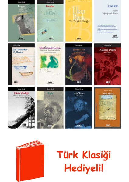 Ilhan Berk 12 Kitap Seti + Türk Klasiği Hediye
