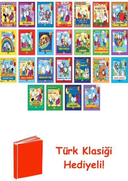 Erika Bartos 25 Kitap Seti + Türk Klasiği Hediye