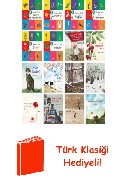 Feridun Oral 16 Kitap Seti + Türk Klasiği Hediye