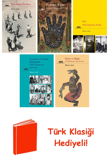 Metin And 5 Kitap Seti + Türk Klasiği Hediye