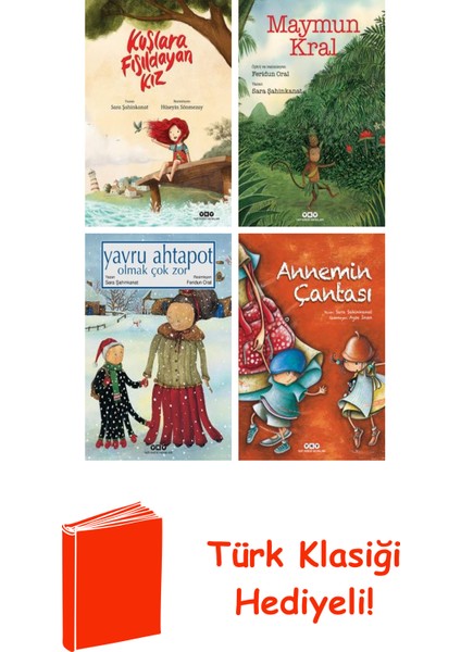 Sara Şahinkanat 4 Kitap Seti + Türk Klasiği Hediye