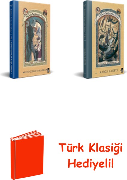 Lemony Snicket 4 Kitap Seti + Türk Klasiği Hediye