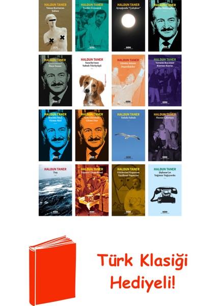 Haldun Taner 16 Kitap Seti + Türk Klasiği Hediye