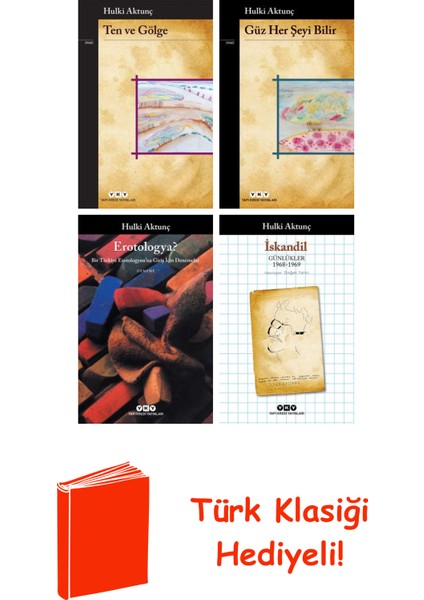 Hulki Aktunç 4 Kitap Seti + Türk Klasiği Hediye