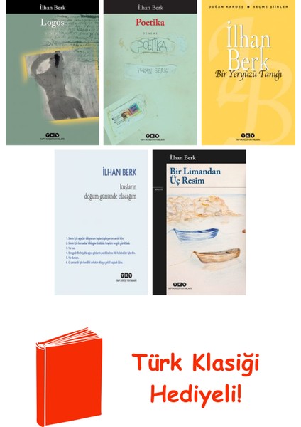Ilhan Berk 5 Kitap Seti + Türk Klasiği Hediye