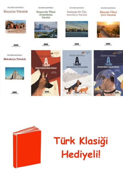 Gülten Dayıoğlu 8 Kitap Seti + Türk Klasiği Hediye