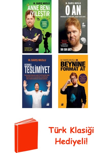 M. Barış Muslu 4 Kitap Seti + Türk Klasiği Hediye
