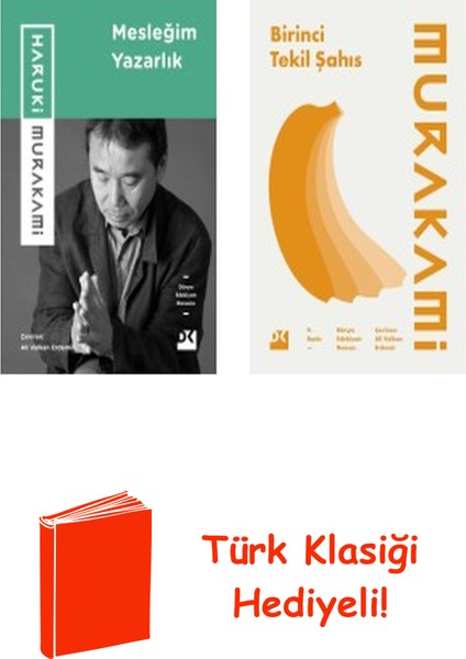 Haruki Murakami 2 Kitap Seti + Türk Klasiği Hediye