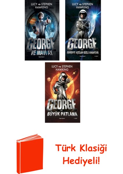Lucy ve Stephen Hawking 3 Kitap Seti + Türk Klasiği Hediye