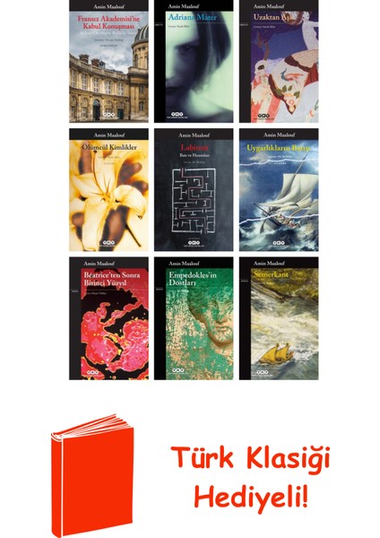 Amin Maalouf 9 Kitap Seti + Türk Klasiği Hediye