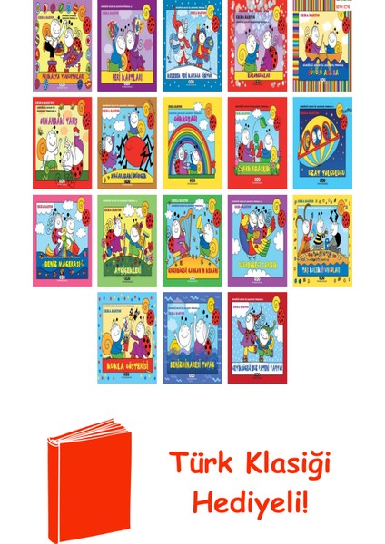 Erika Bartos 18 Kitap Seti + Türk Klasiği Hediye