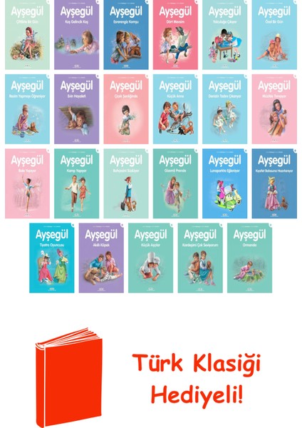 Gilbert Delahaye 23 Kitap Seti + Türk Klasiği Hediye