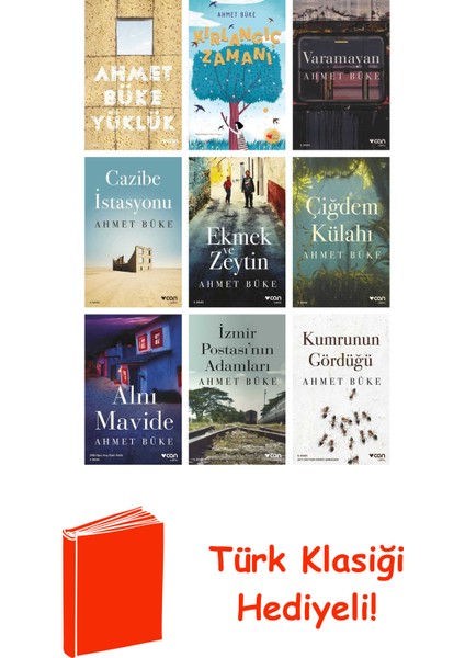 Ahmet Büke 9 Kitap Seti + Türk Klasiği Hediye